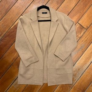 J. Crew Jackets & Coats - J. Crew Sophie Open Front Blazer, Heathered Khaki J. Crew Jackets & Coats - J. Crew Sophie Open Front Blazer, Heathered Khaki